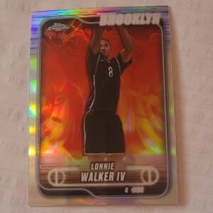 Lonnie Walker IV Brooklyn Basketball Card - Refractor